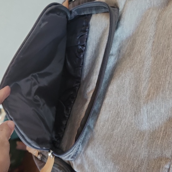 NWOT Eddie Bauer 1st Adventure GRAY Backpack OR baby diaper...